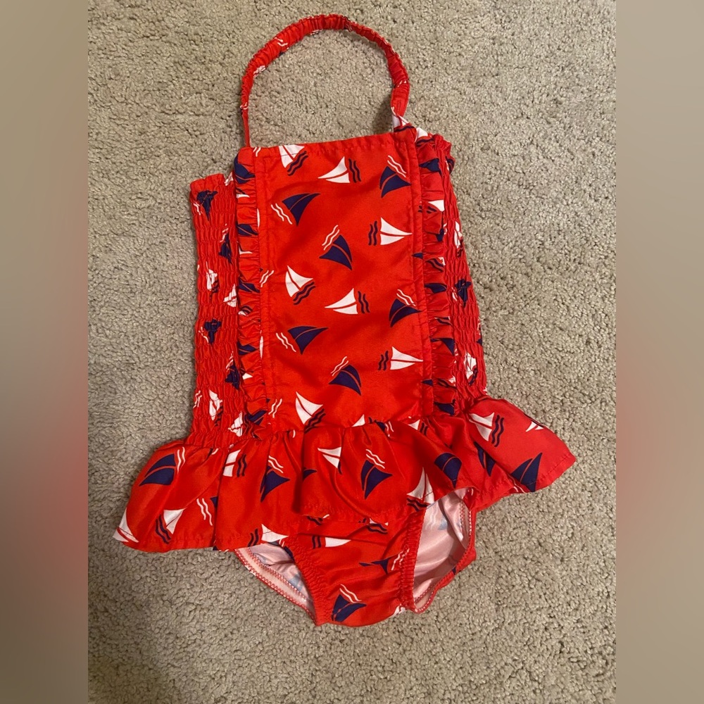 Rachel Riley sailboat swim romper